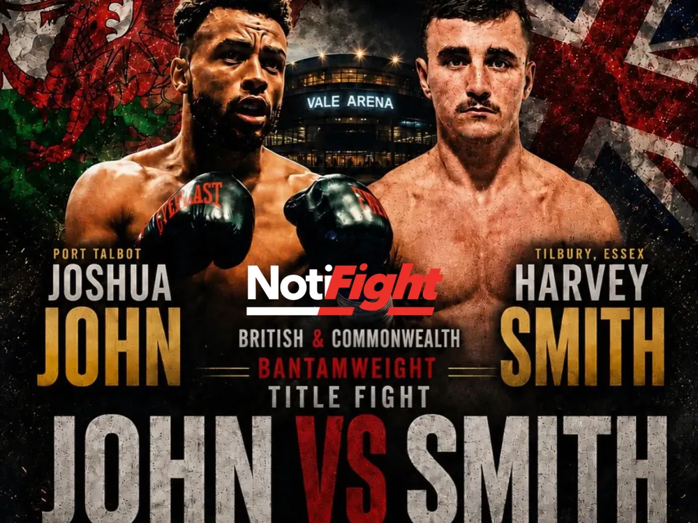 Joshua John vs Harvey Smith / Instagram: @jjoshuajjohn