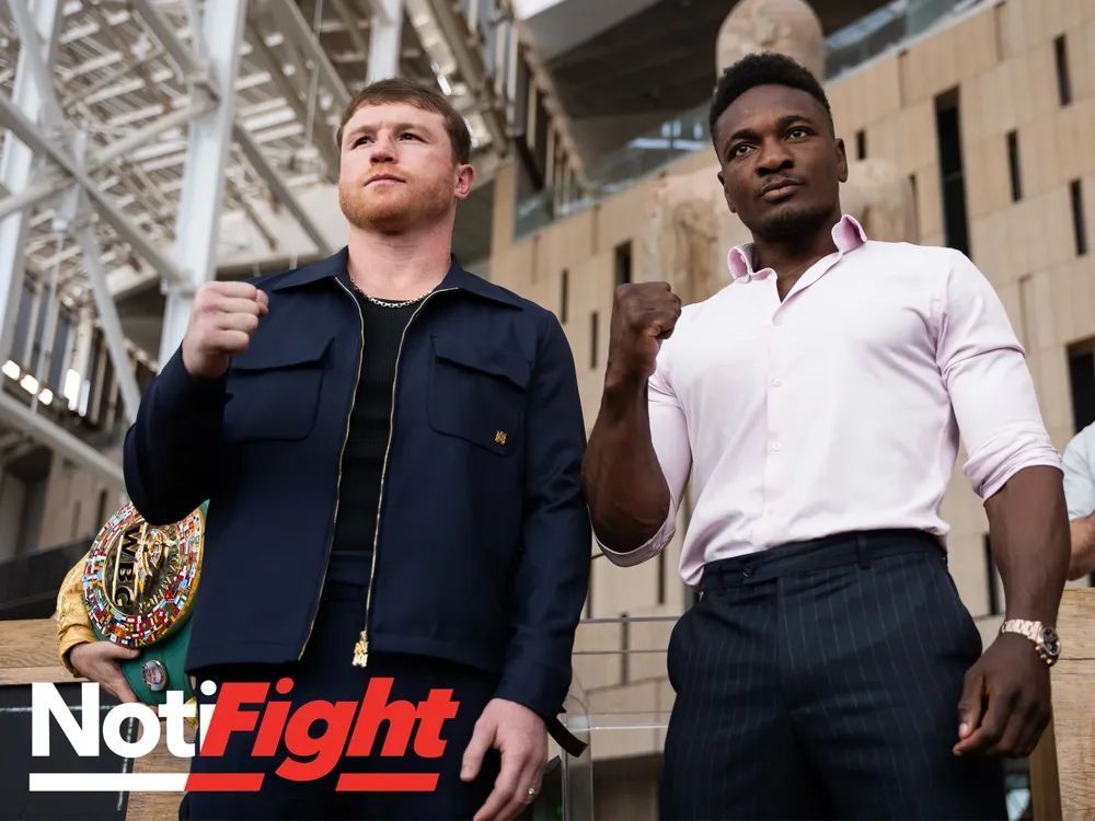 Canelo Alvarez y Christian Mbilli / Instagram: @canelo