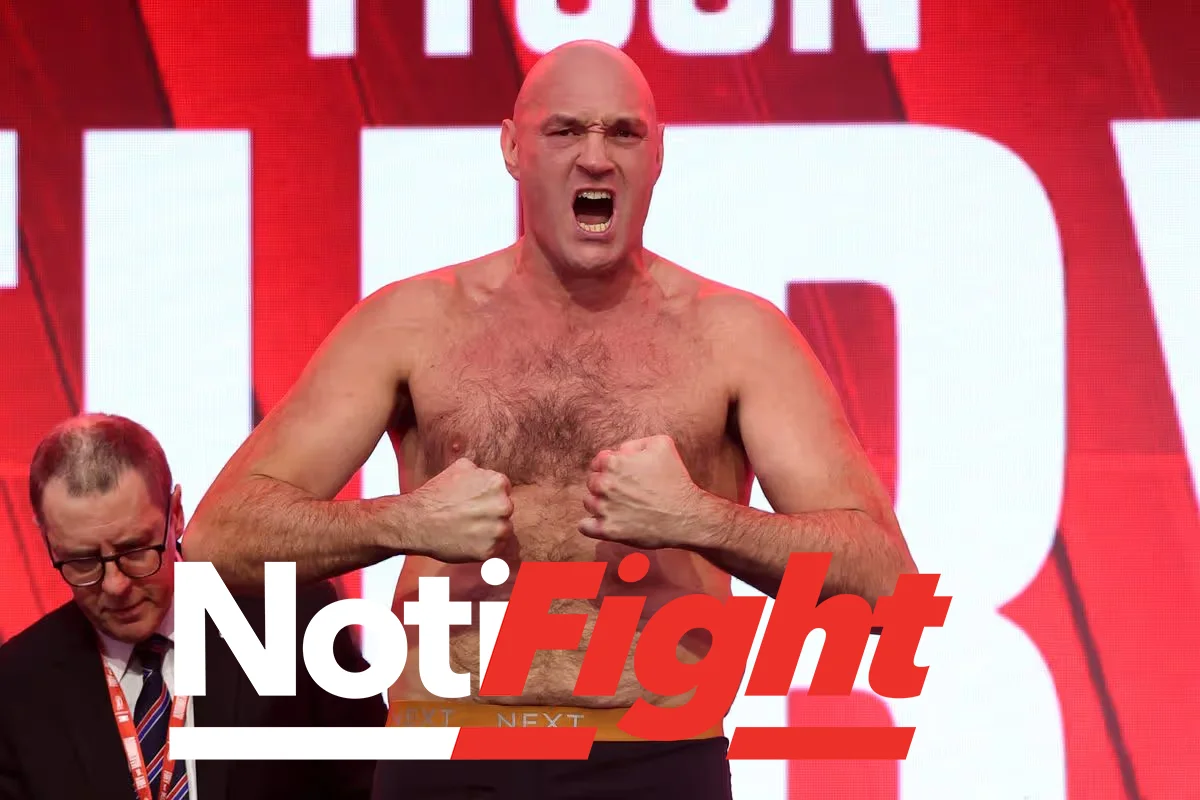 Tyson Fury Pesaje NetFlix