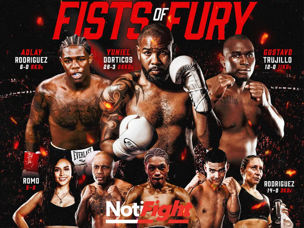Yuniel Dorticós vs Juan Camilo Novoa / Fists of Fury