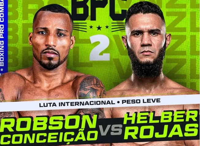 Robson Conceiao contra Helber Rojas