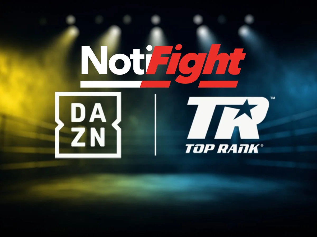 DAZN TOP RANK POSTER NF