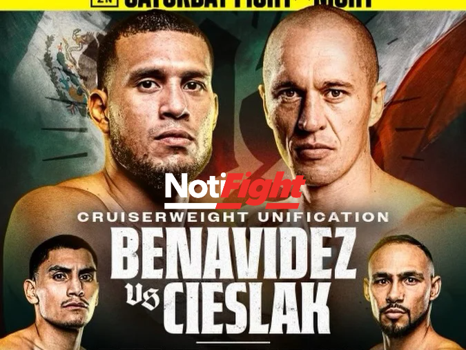 Benavidez vs Cieslak / DAZN