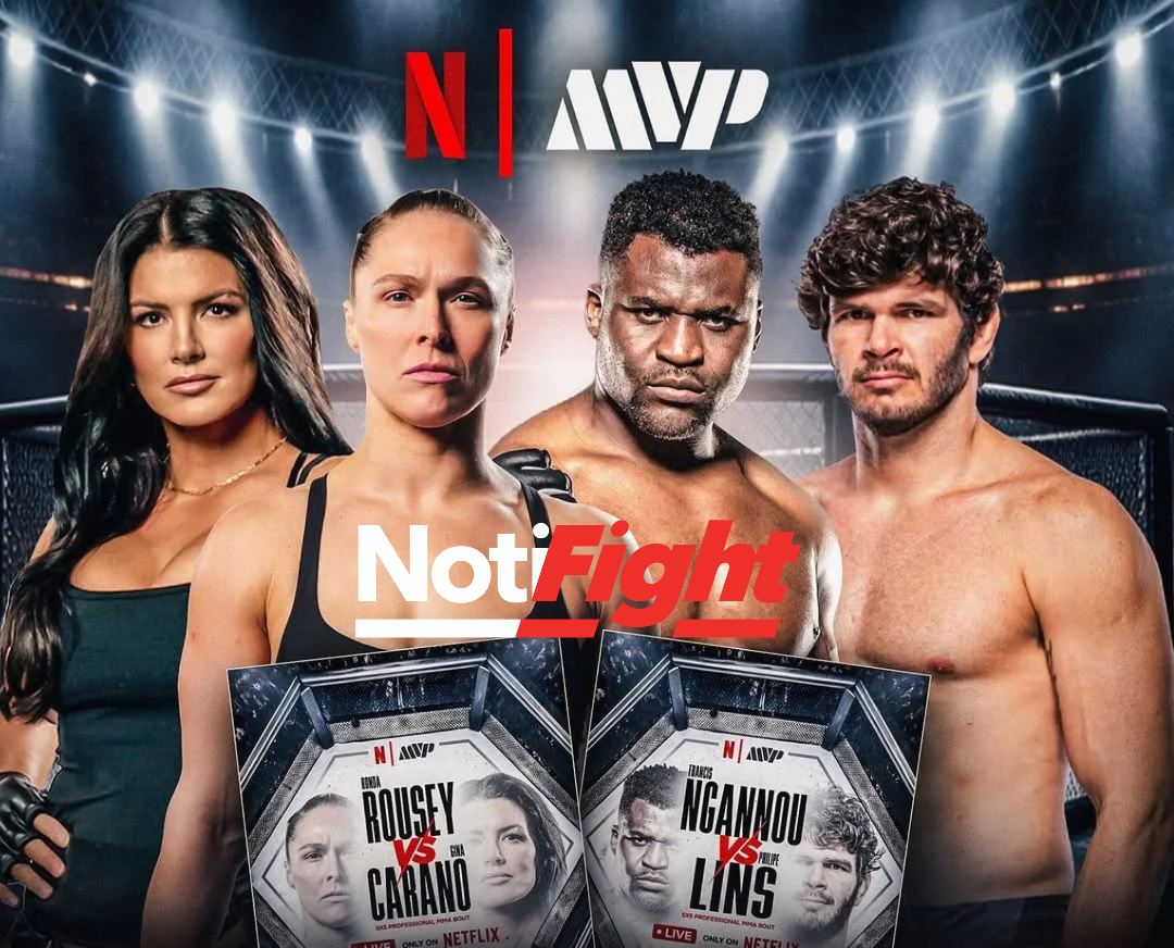 Francis Ngannou, Ronda Rousey, Gina Carano / MVP / NF.