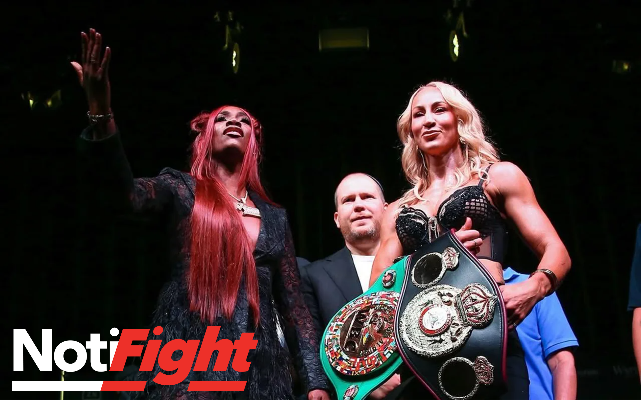 Claressa Shields y Kaye Scott / Salita Promotions