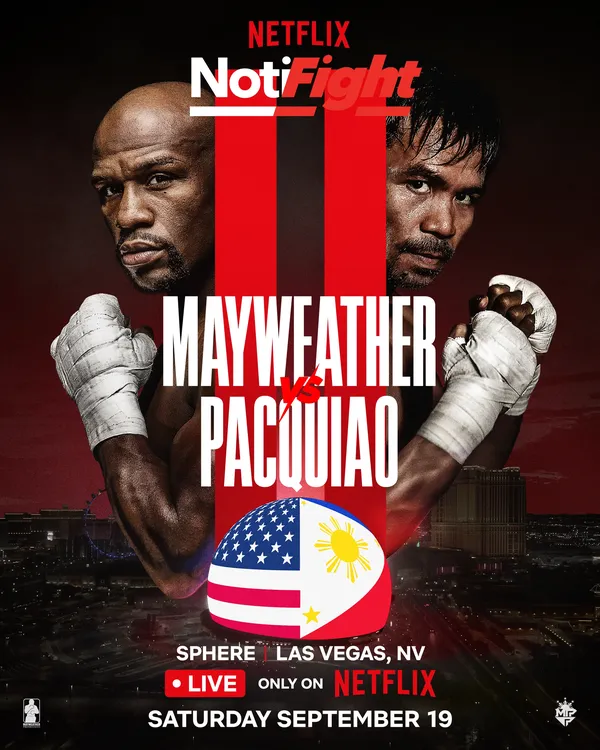 Mayweather vs Pacquiao 2 NetFlix Poster
