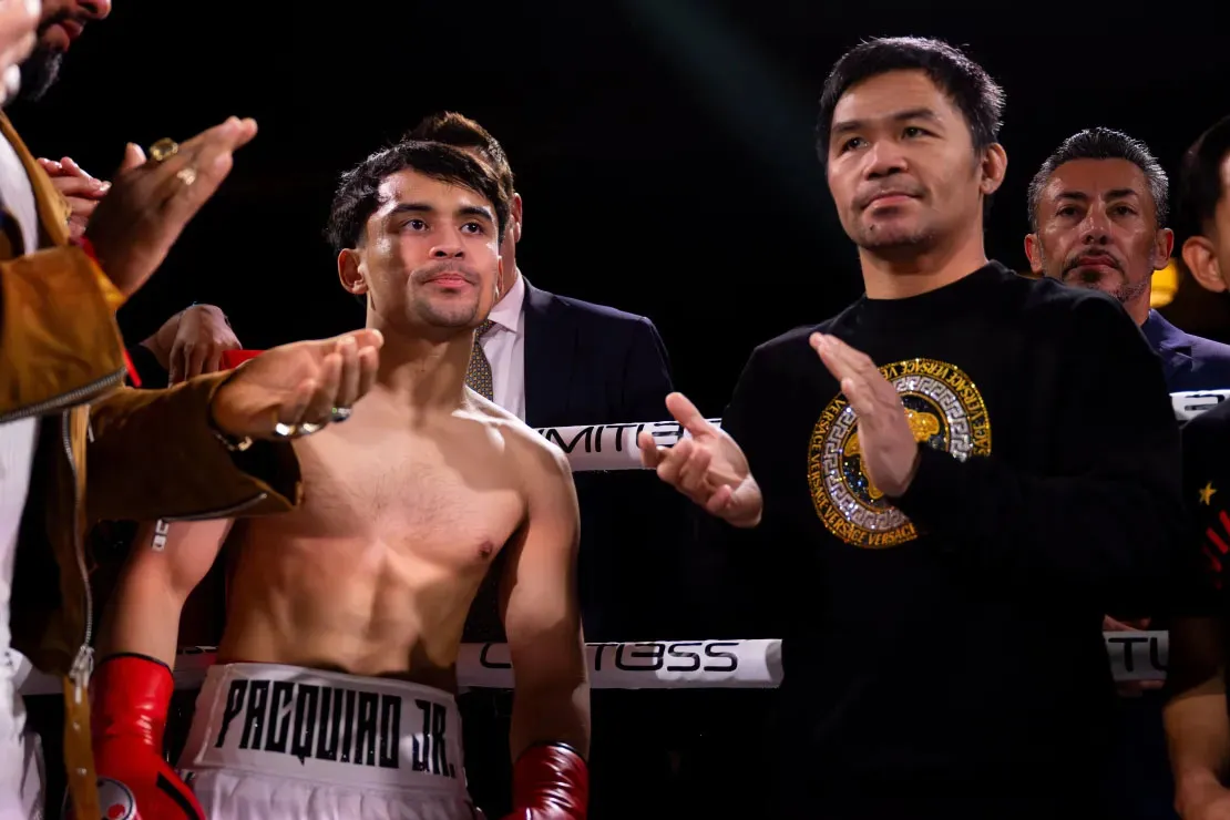 Jimuel y Manny Pacquiao