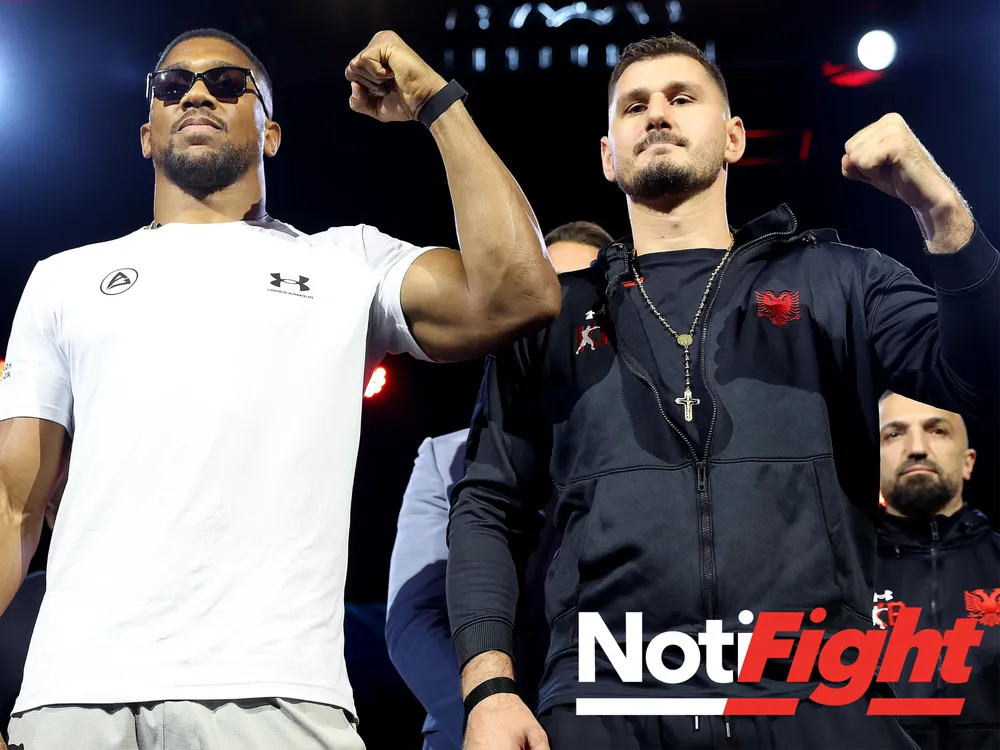 Anthony Joshua vs Kristian Prenga