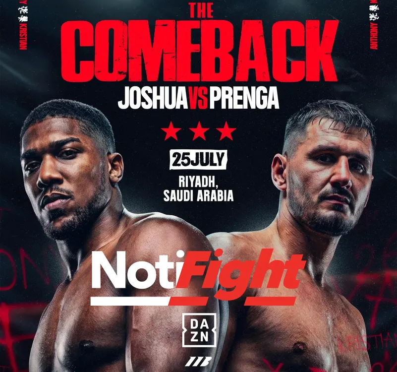 Joshua vs Prenda DAZN NF