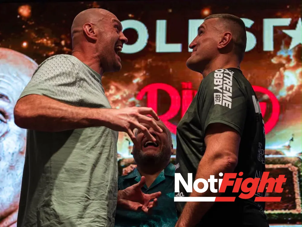 Tyson Fury y Mariusz Wach / GoldStar
