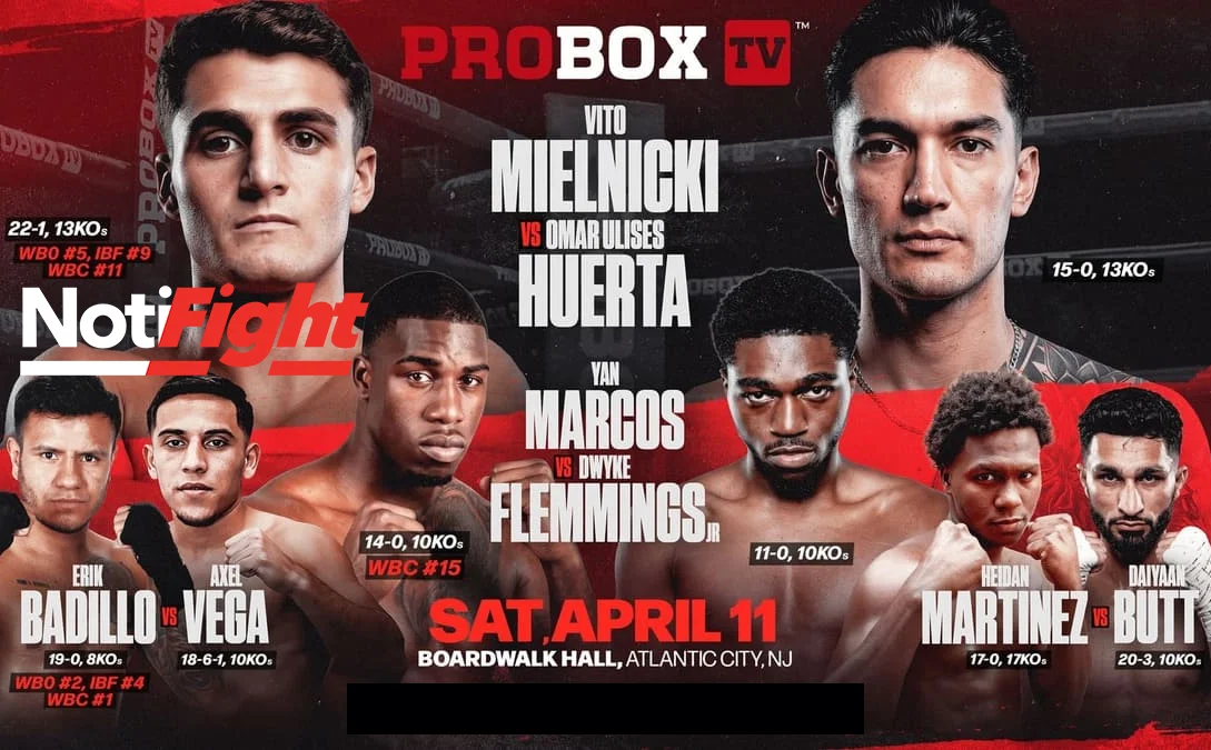 Mielnicky vs Huerta ProBox TV NF