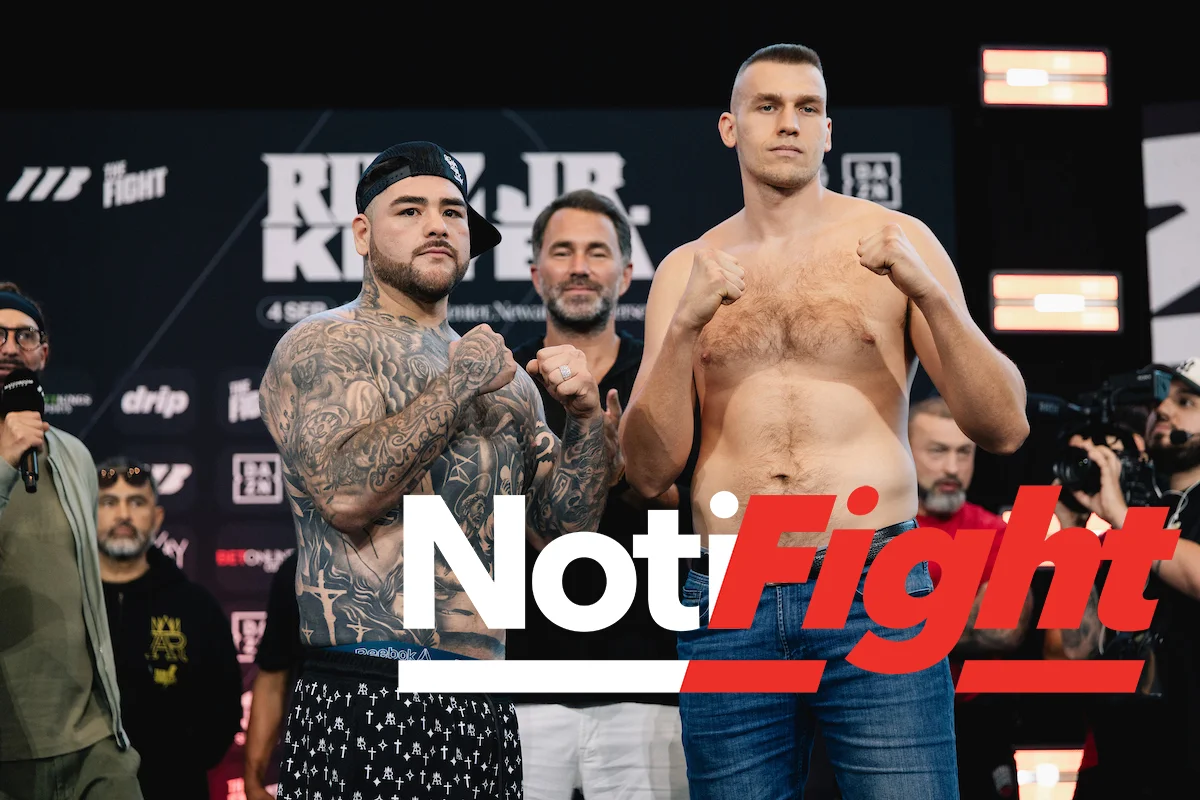 Ruiz vs Knyba weigh ins-3 nf