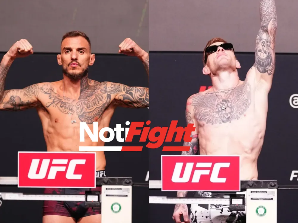 Renato Moicano y Chris Duncan / UFC / NF.