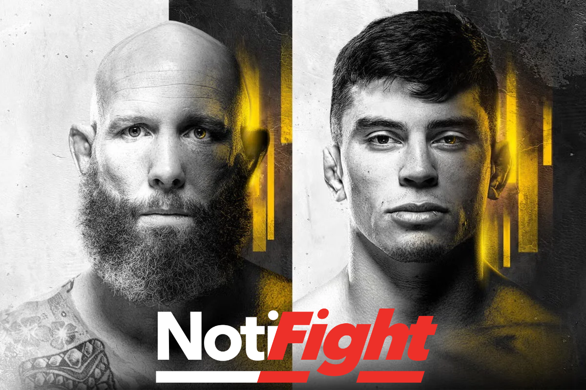 Josh Emmett y Kevin Vallejos / UFC / NF.